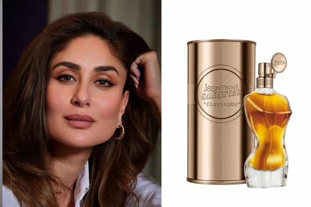 Bebo’s choice of fragrance quite aptly fits her feminine chic personality. The floral notes of rose pair beautifully with vanilla, amber and honey– it’s true femme fatale. The added bonus? That signature torso bottle captures the essence of Jean Paul Gaultier’s designs.