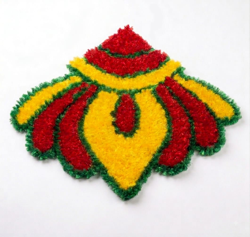 Corner Rangoli - 32x35 cm