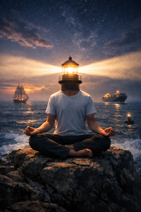 El mundo no nesecita más luz, Necesita mas seres iluminados.