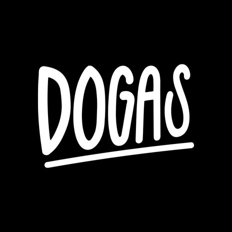 Dogas logotype tasarımı, hızlı servis konseptini genç ve modern bir kimlikle yansıtıyor.