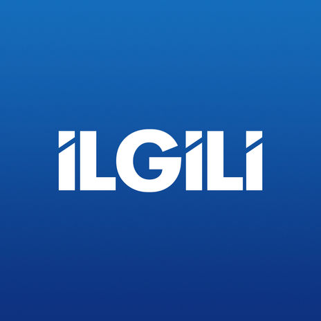 İLGİLİ gayrimenkul markası için modern ve dengeli çizgilerle oluşturulmuş logotype tasarımı.