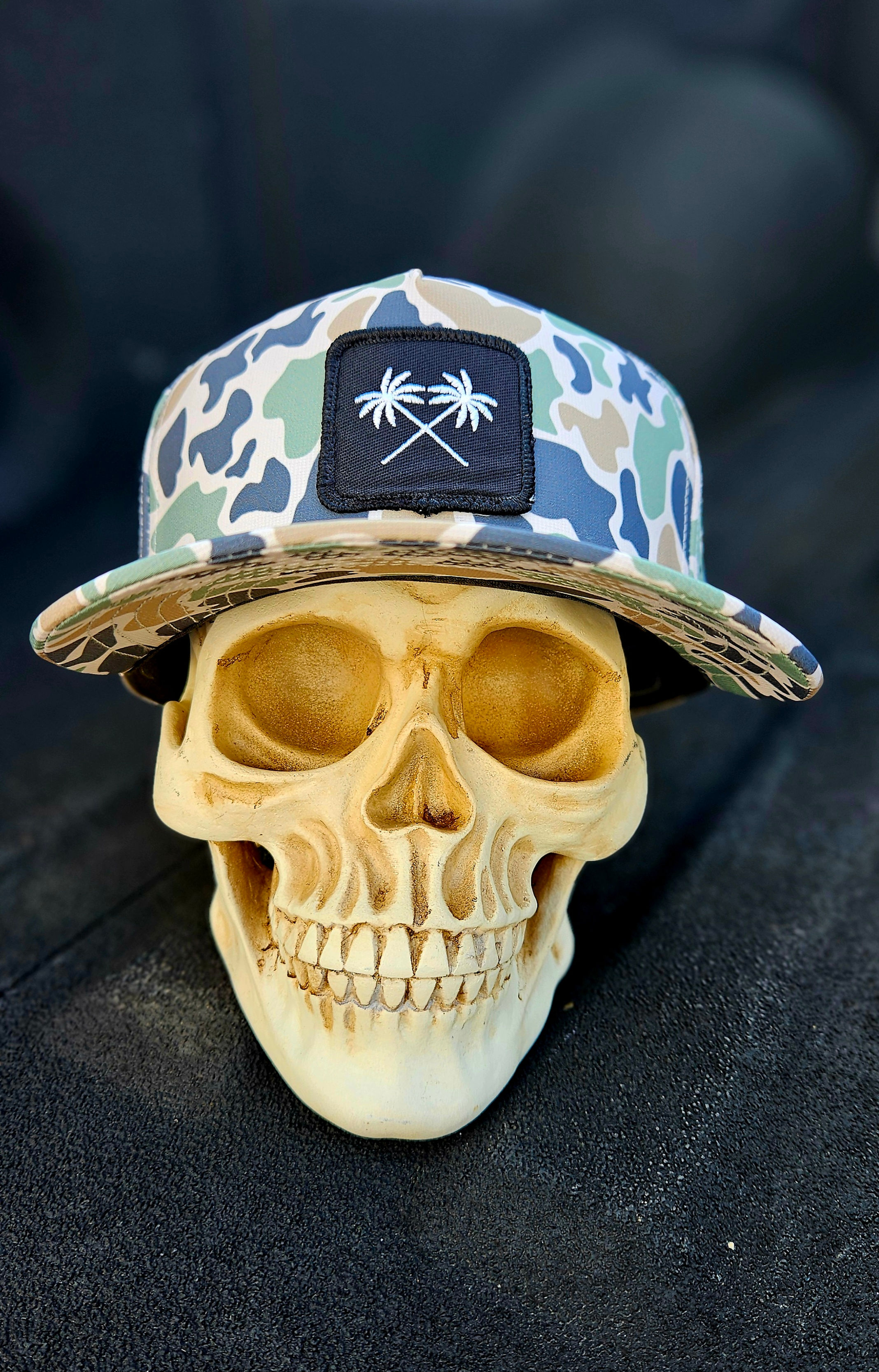 Jungle Camo Cross Palms