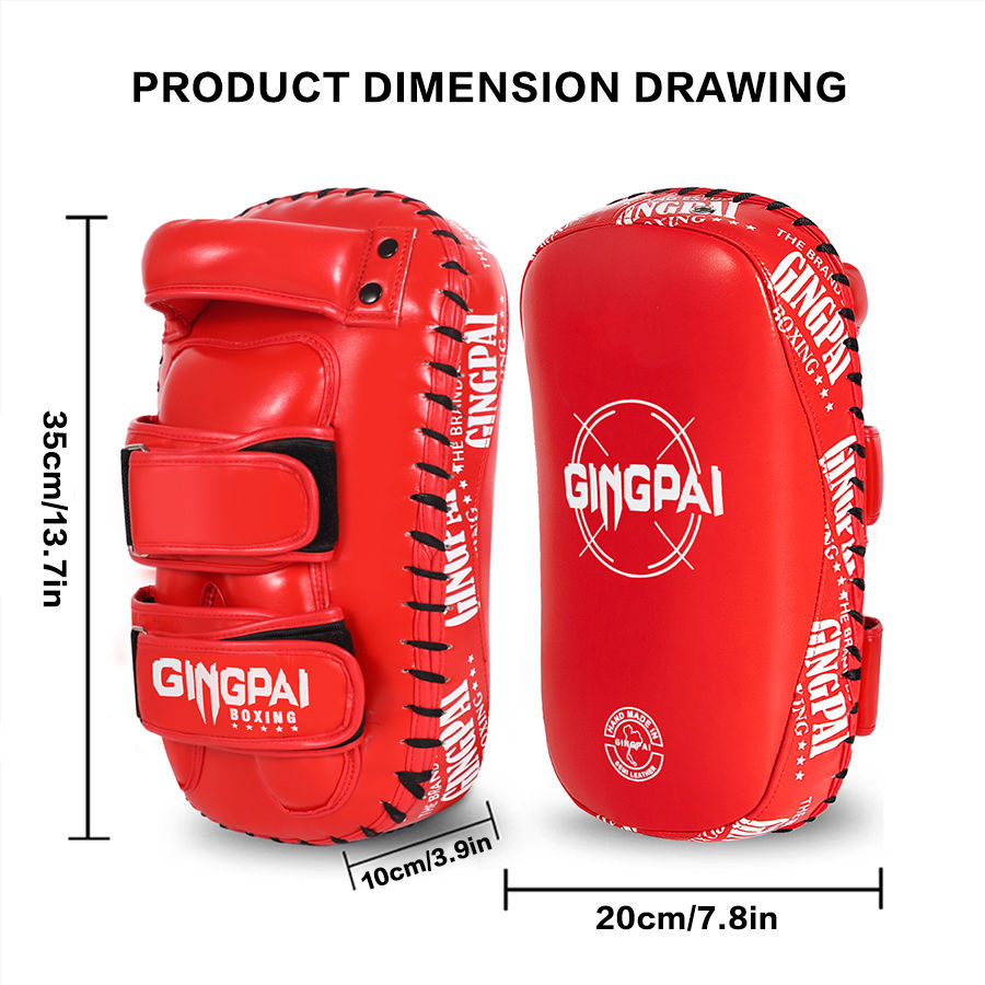 Thumbnail: Professional Muay Thai Foot Target Thickened Boxing Target Sanda Boxing Curved H