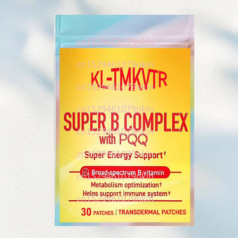 Thumbnail: 30 Patches Vitamin B Complex Plus Transdermal Patches with  - Energy, Nerve, Imm