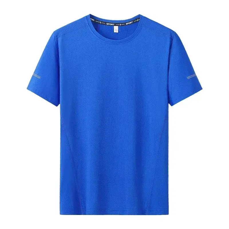Thumbnail: 3pcs Summer Sport T-shirt for Men Plus Size 6XL/7XL Quick Dry Tees Oversized Rou