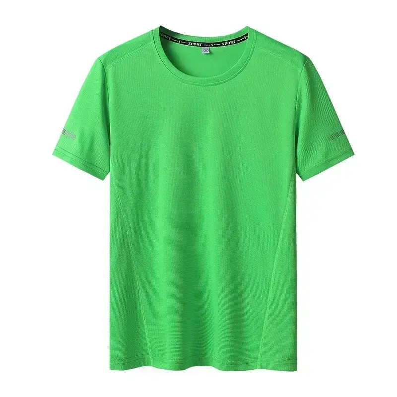 Thumbnail: 3pcs Summer Sport T-shirt for Men Plus Size 6XL/7XL Quick Dry Tees Oversized Rou