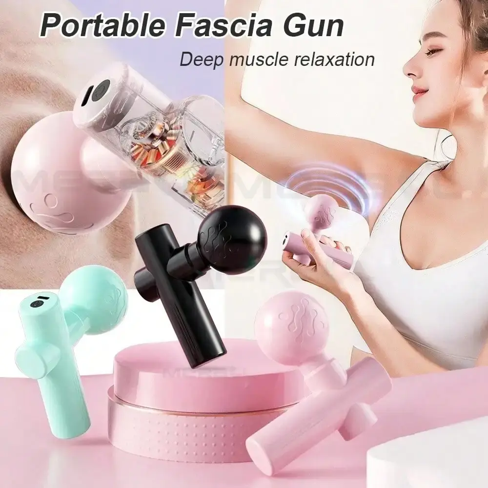The 2026 Mini Massage Gun offers effective muscle relief and deep relaxation thr