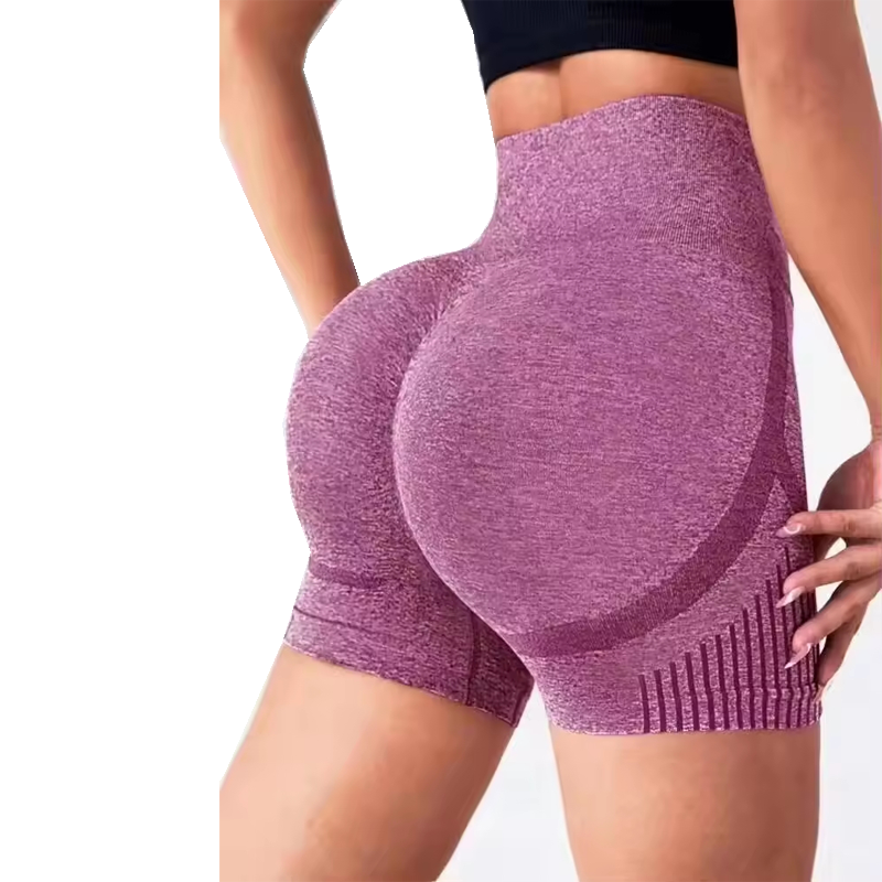 Thumbnail: Women Yoga Shorts High Waist Workout Shorts Fitness Yoga Lift Butt Fitness Ladie