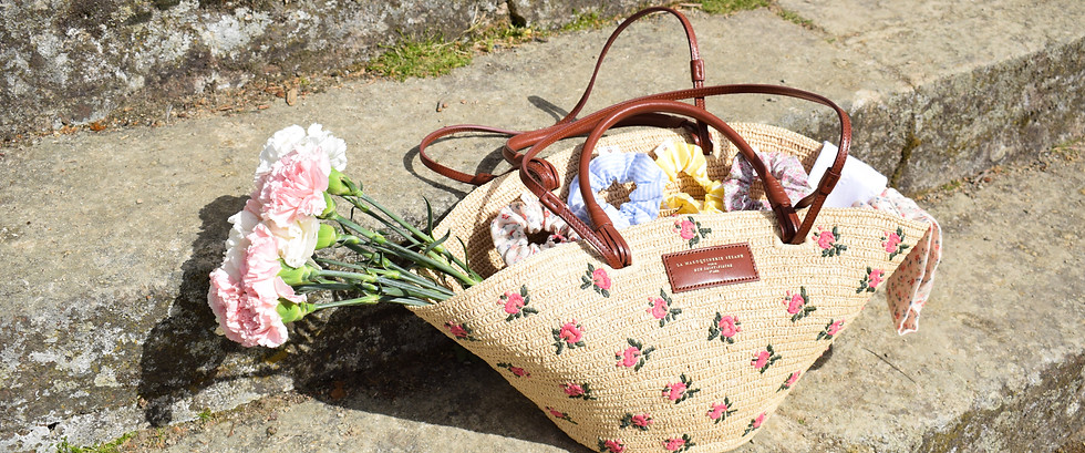 Panier fleuris