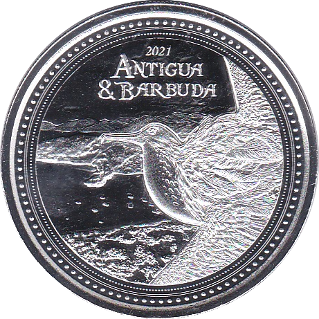 Antigua & Barbuda 2 Dollar 2021 Fregattvogel