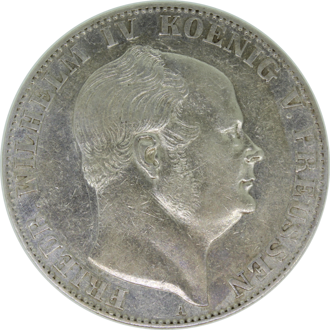 Preussen Friedrich Wilhelm IV. Ausbeutetaler 1857