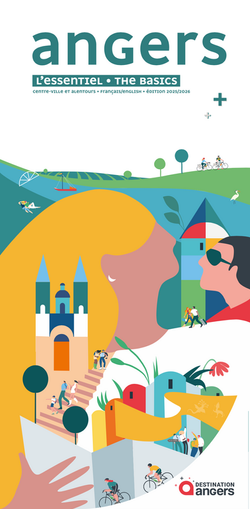 Illustration Plan touristique Destination Angers