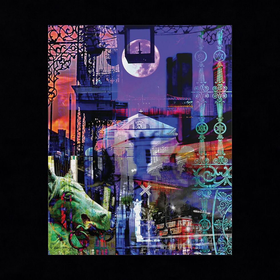 Thumbnail: New Orleans Digital Collage
