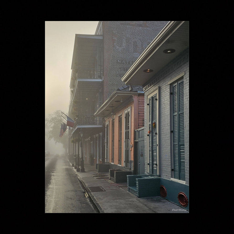 Thumbnail: Foggy French Quarter Street Scene #10