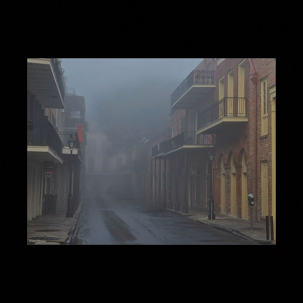 Thumbnail: Foggy French Quarter Street Scene #4