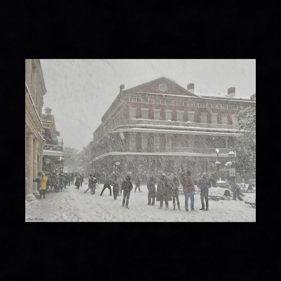 Thumbnail: Snowball Fight In Jackson Square - New Orleans Historic 2025 Blizzard