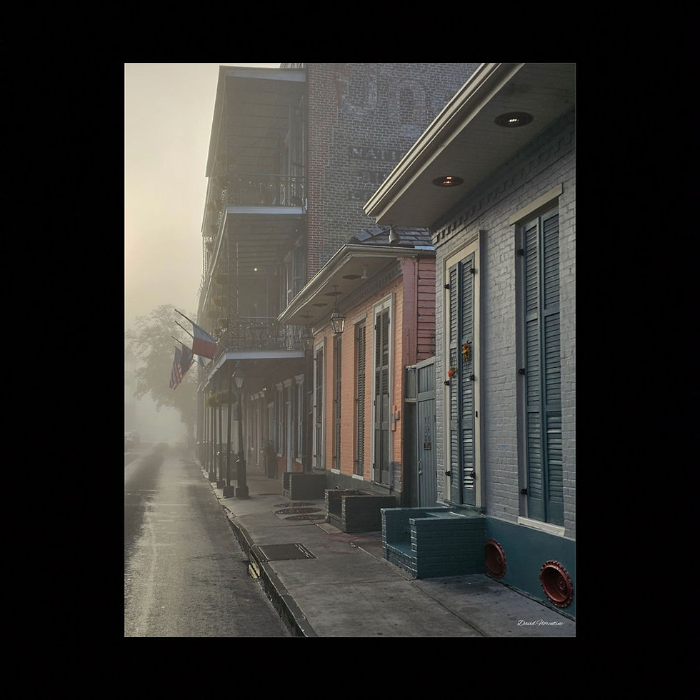 Thumbnail: Foggy French Quarter Street Scene #10
