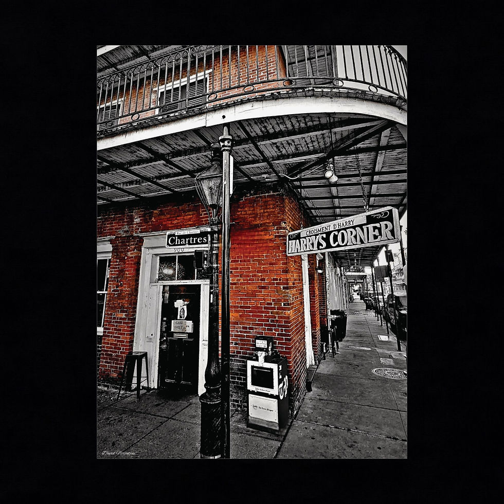Thumbnail: Harry's Corner with a pop of red