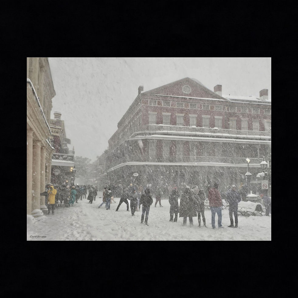 Thumbnail: Snowball Fight In Jackson Square - New Orleans Historic 2025 Blizzard