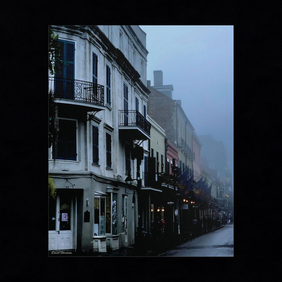 Thumbnail: Foggy afternoon on Royal Street, New Orleans