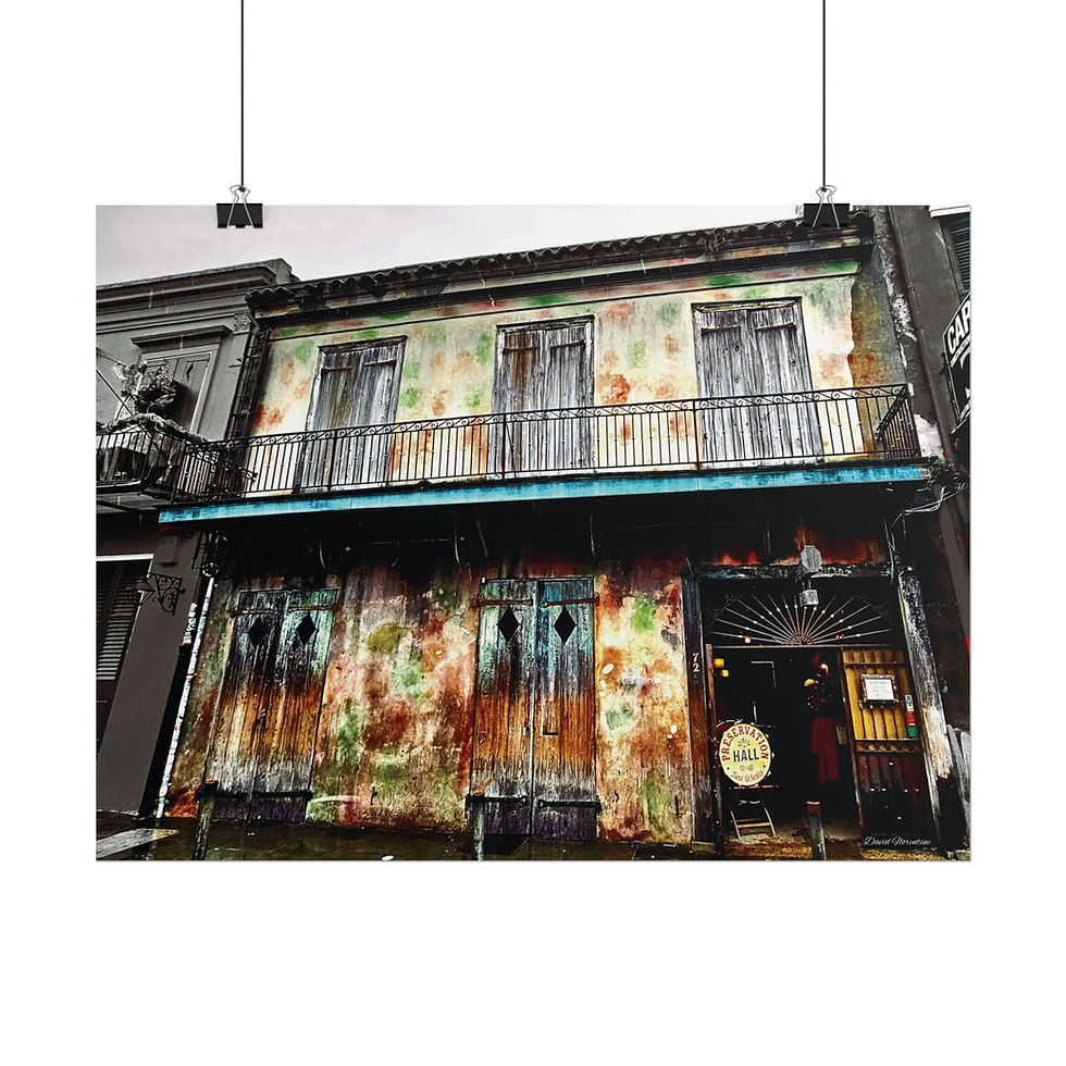 Thumbnail: Historic Preservation Hall, French Quarter, New Orleans.