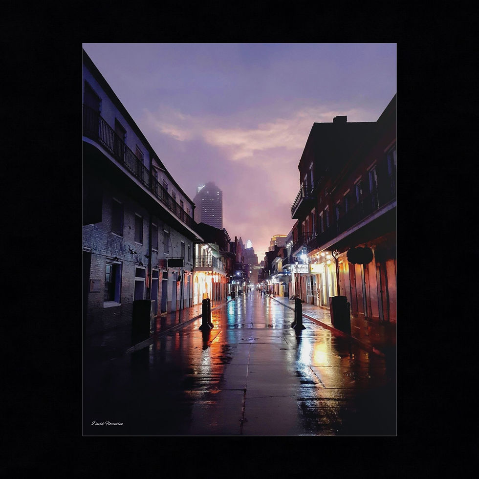 Thumbnail: In The Eye of Hurricane Zeta 2020, Bourbon Street, Power Outage.