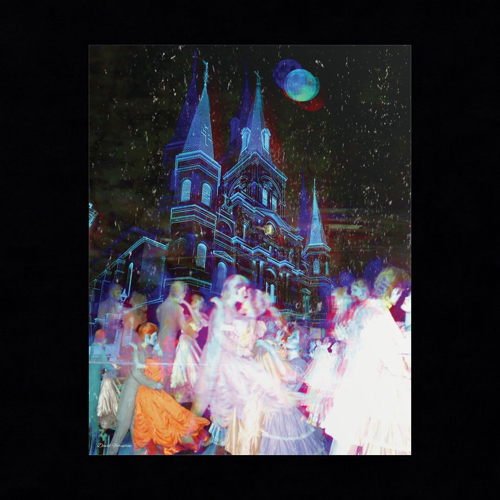 Thumbnail: "Forever Dancing In New Orleans" - Digital Collage