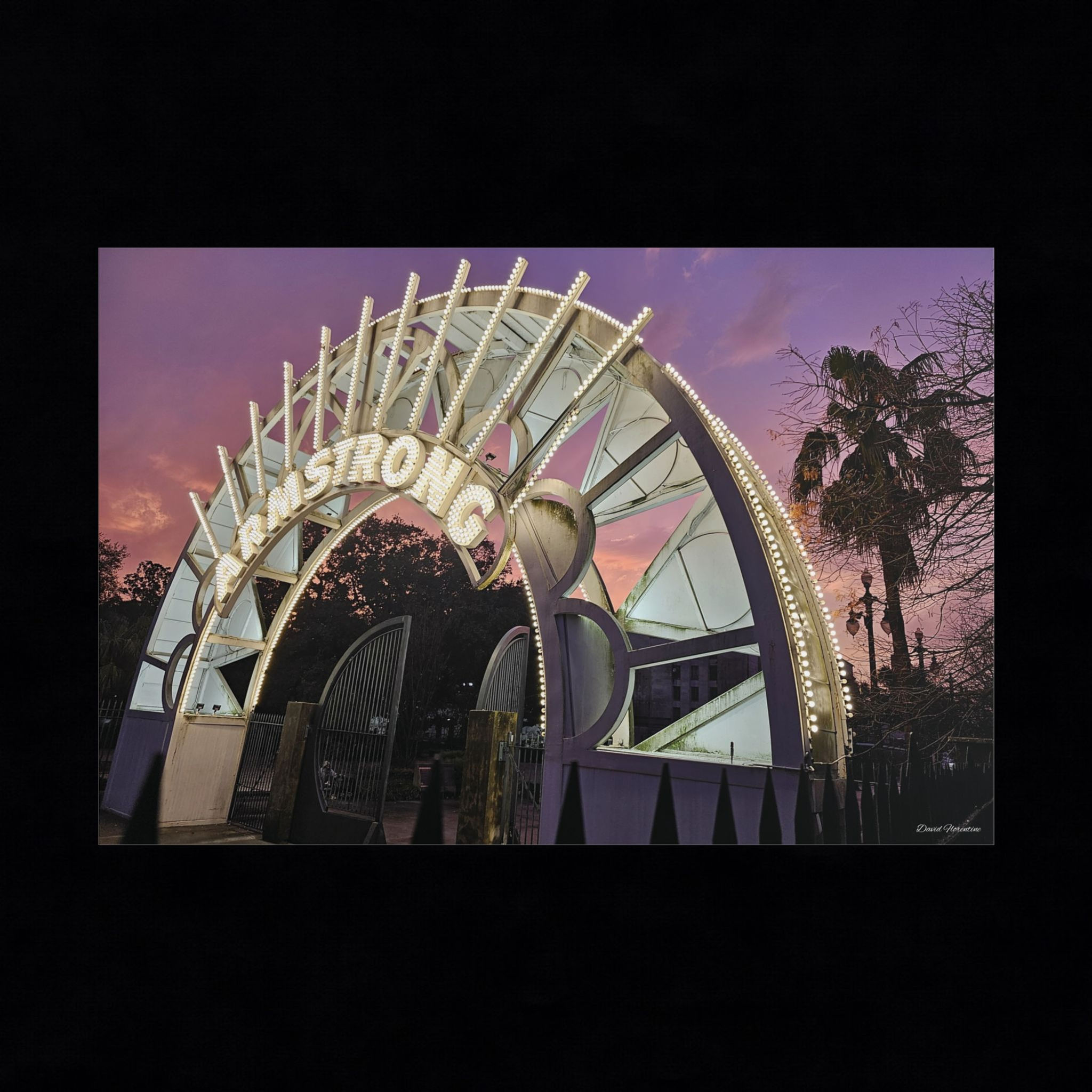 "Steamy Sunset Over Armstrong"