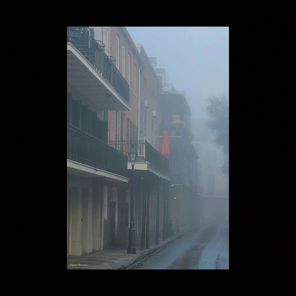 Thumbnail: Foggy French Quarter Street Scene #3