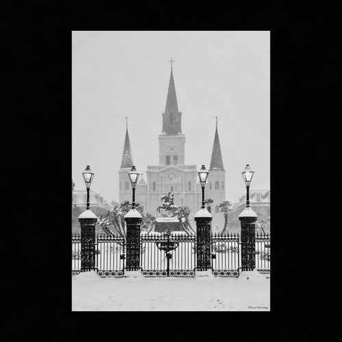 Historic St Louis Cathedral - New Orleans Historic 2025 Blizzard