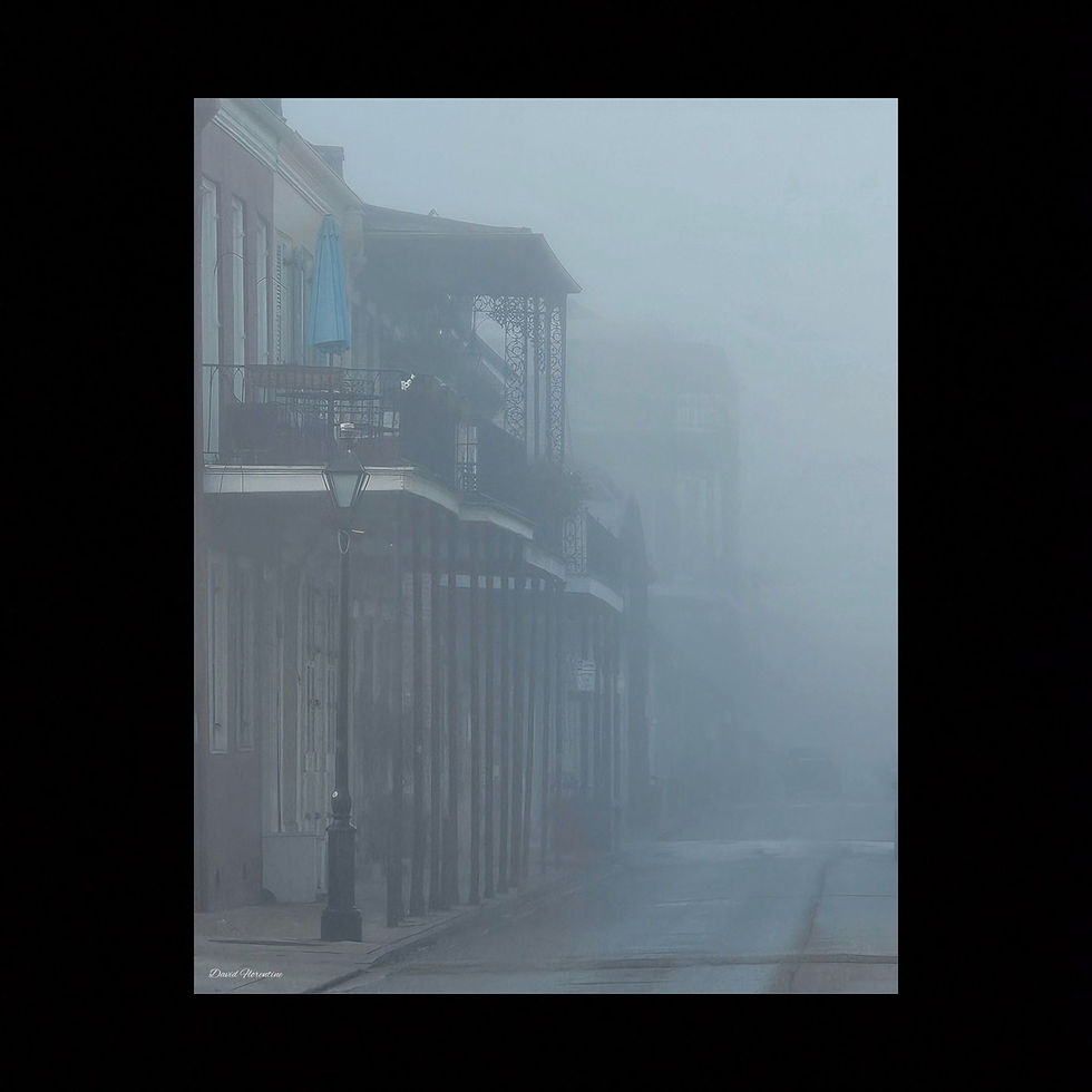 Thumbnail: Foggy French Quarter Street Scene #14
