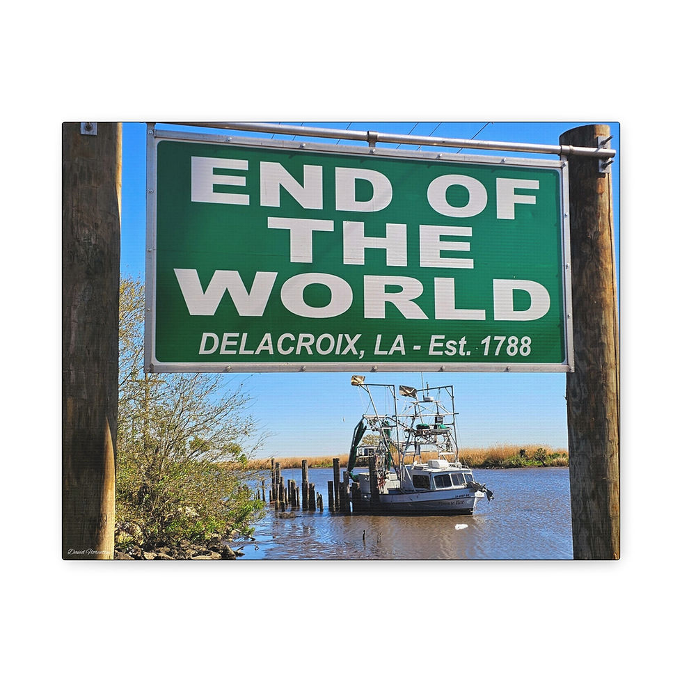 Thumbnail: End of the world on canvas