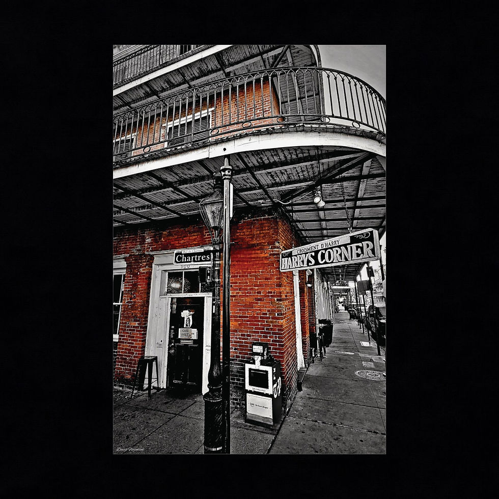 Thumbnail: Harry's Corner with a pop of red