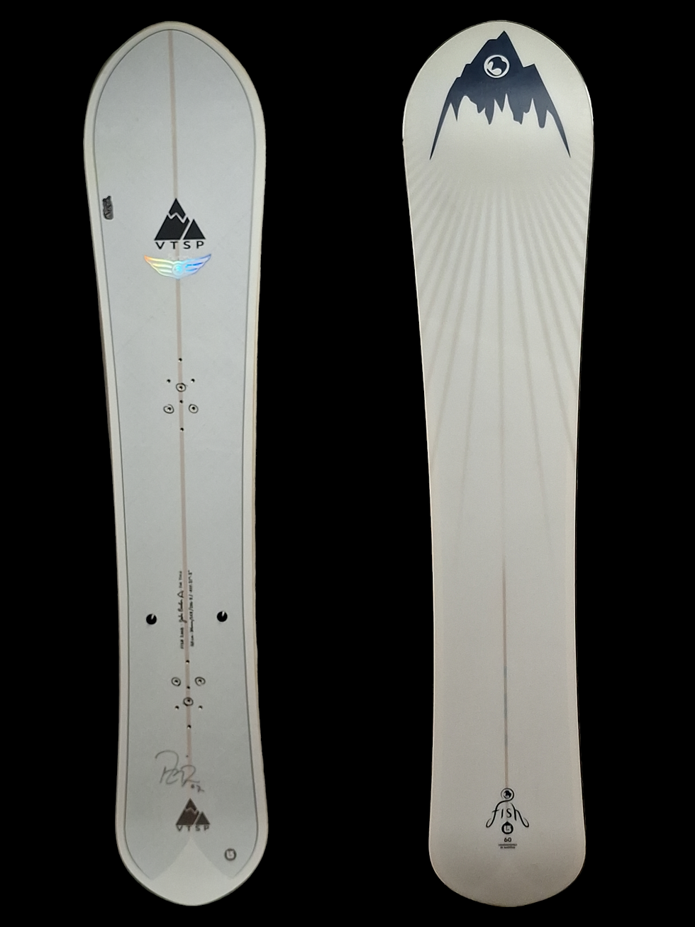 2008 Burton 160 Fish signed by Terje