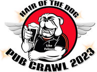 Hair of the Dog Pub Crawl
On Angels Wings Pet Rescue t-shirts