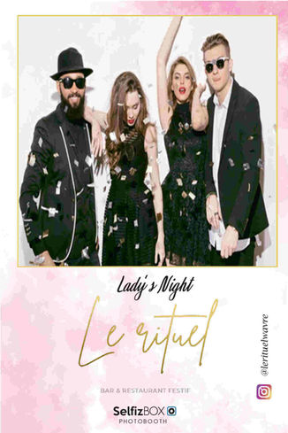 restaurant le rituel, photobooth animation, souvenirs