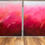 Thumbnail: Proterozoic 1 & 2 (Diptych) both 100cm x 100cm and framed 