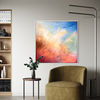 Thumbnail: "Io Glow" 100cm x 100cm framed