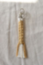 porte cles macramé