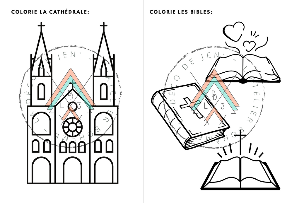 Miniature : Carnet d’activités personnalisé pour enfant – spécial baptême