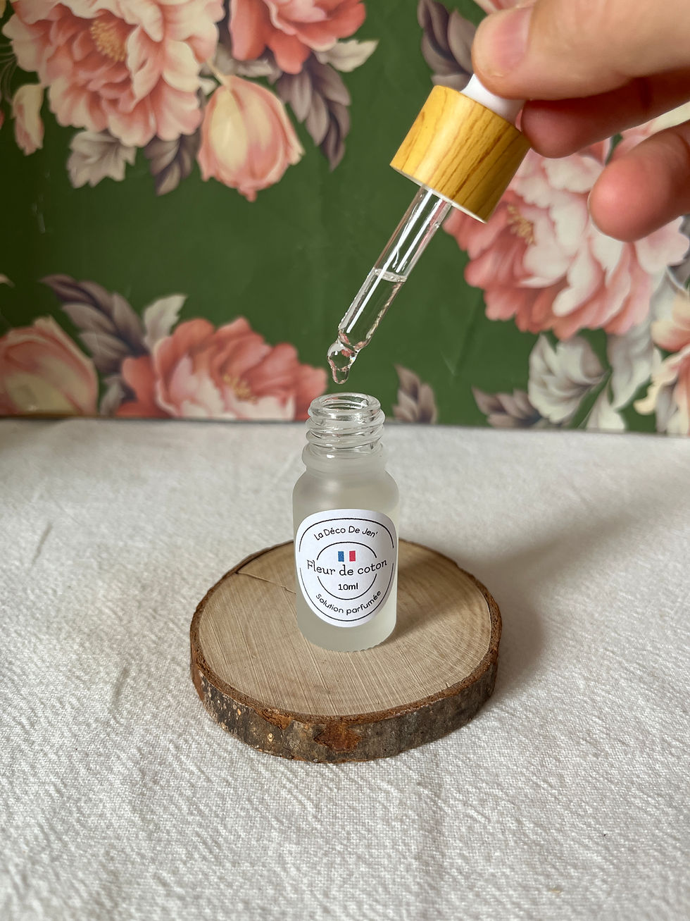Flacon d’Élixir Fleur de coton parfum d'intérieur