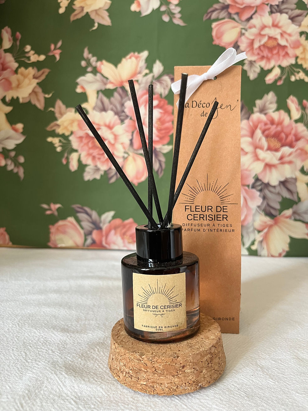 Diffuseur de parfum d’ambiance 50ml – Fleur de cerisier