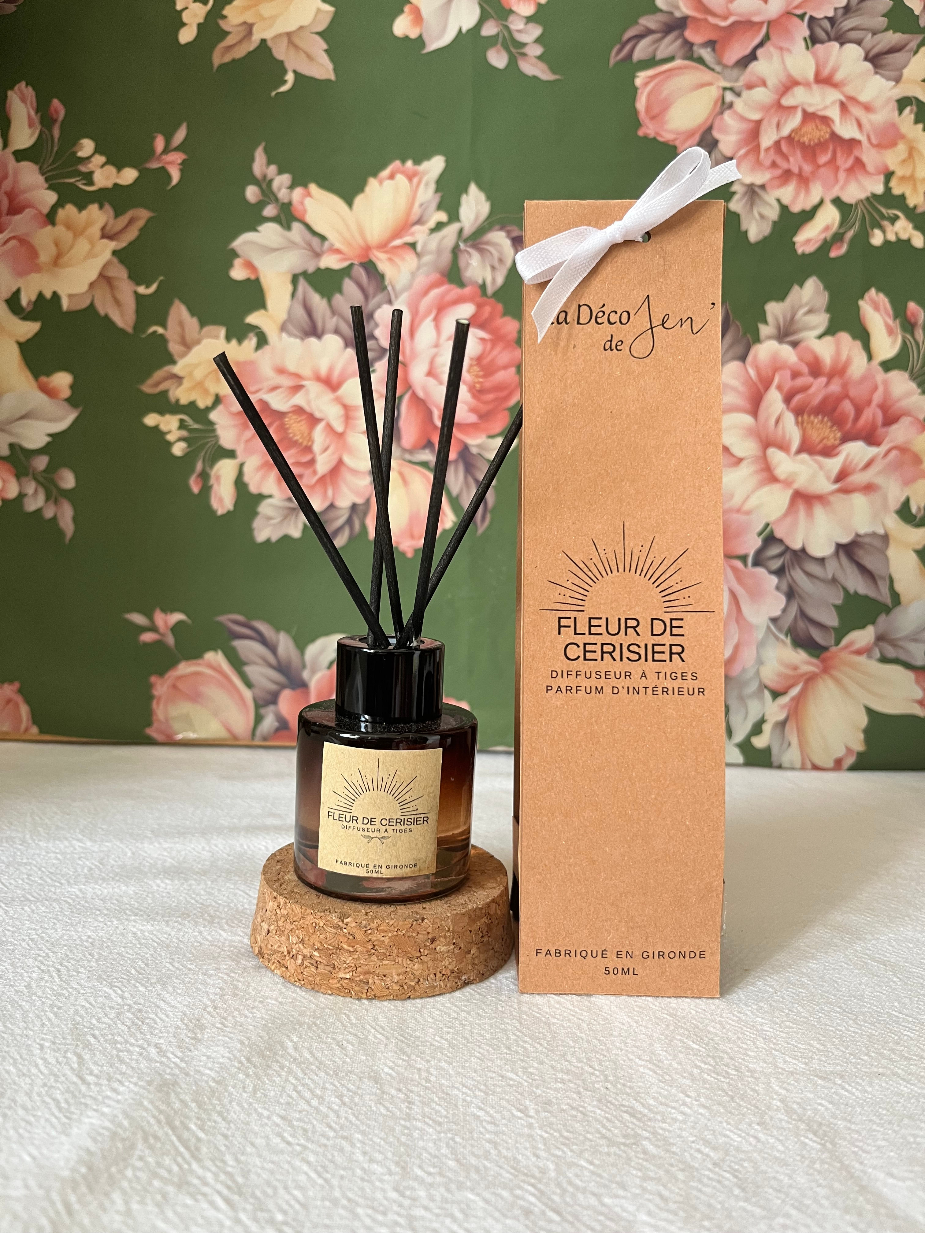 Diffuseur de parfum d’ambiance 50ml – Fleur de cerisier
