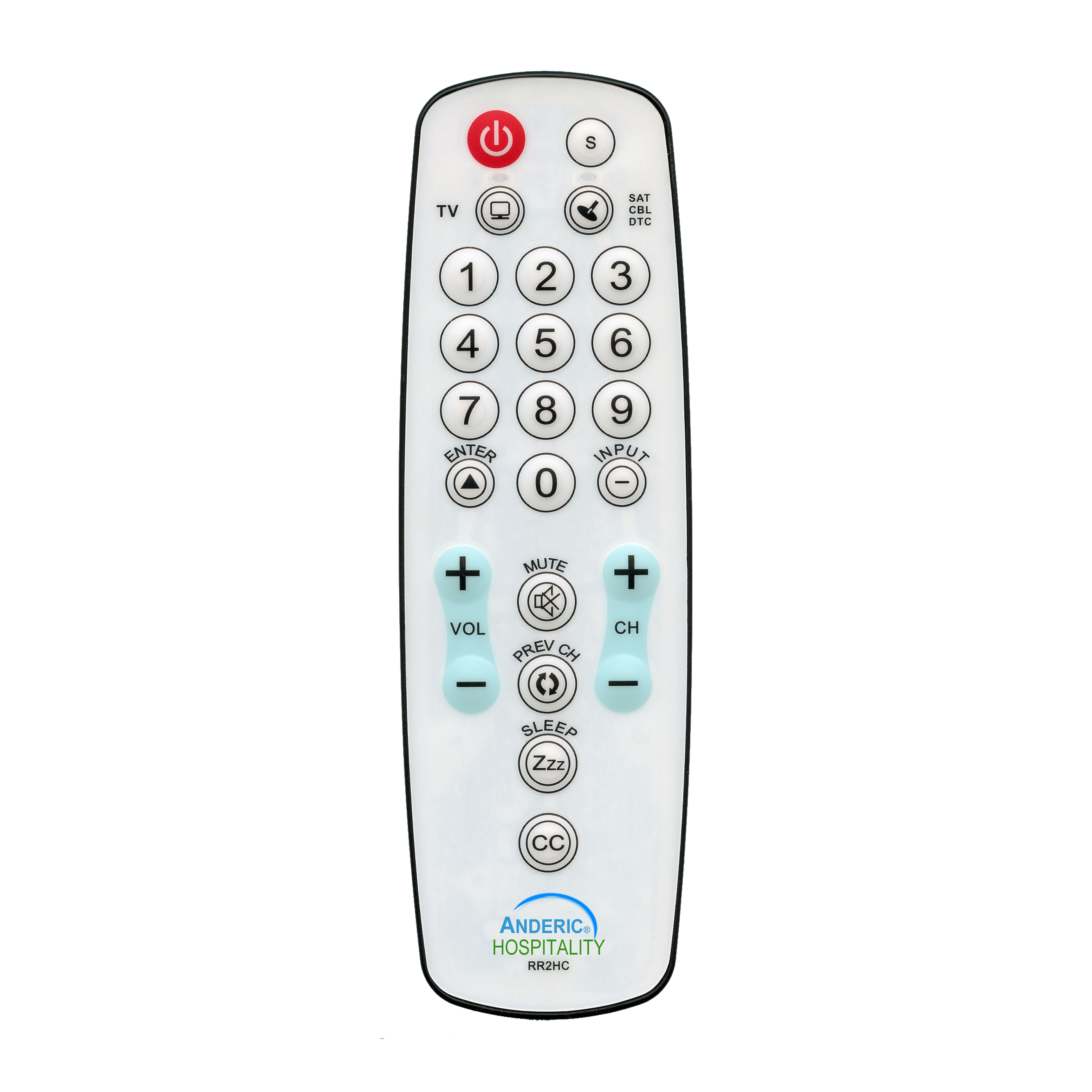 Rr2hc 2 Device Easy Wipe Universal For Hospitality Tvs And Cable Anderic