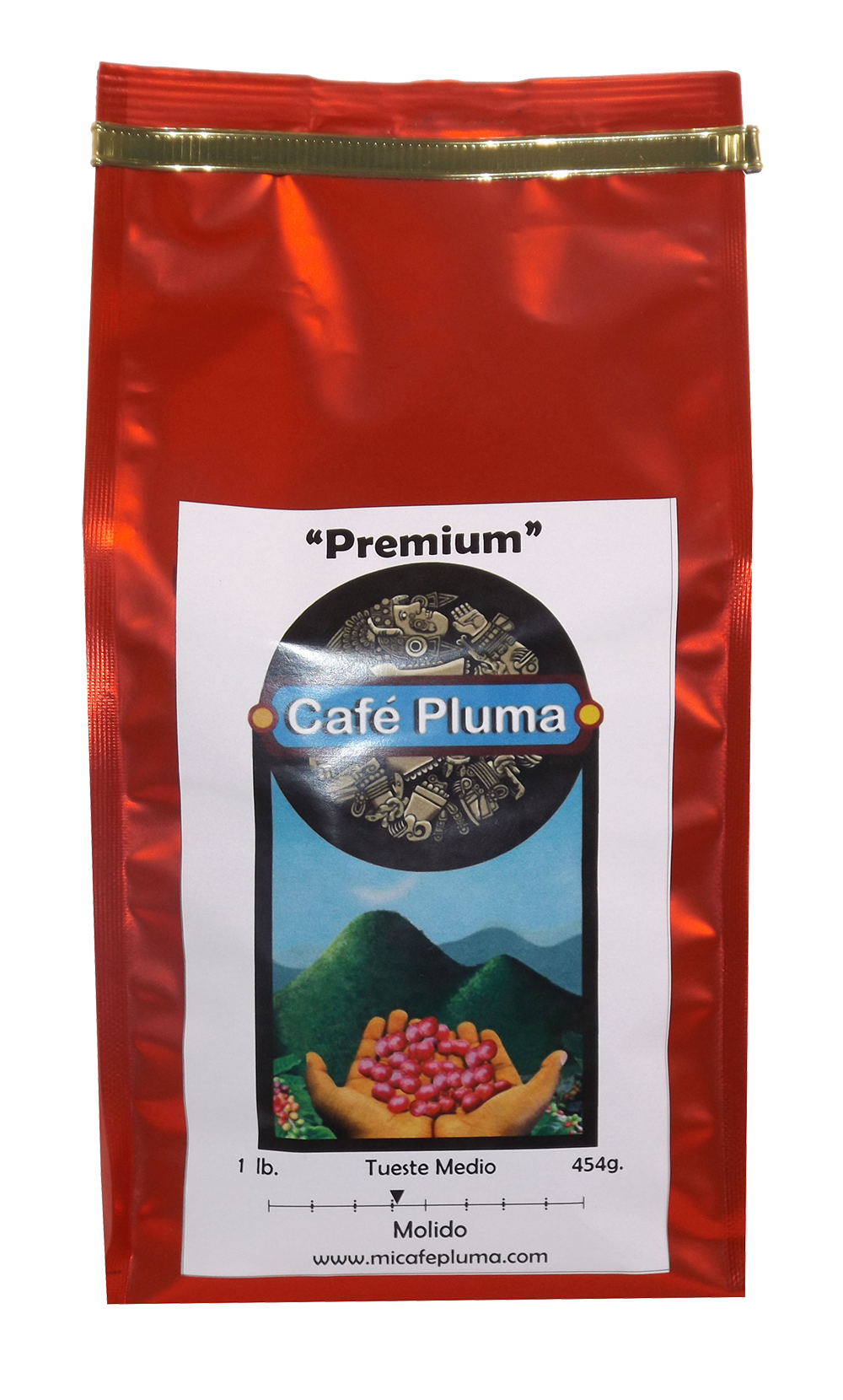 Café Pluma Tueste Medio Molido