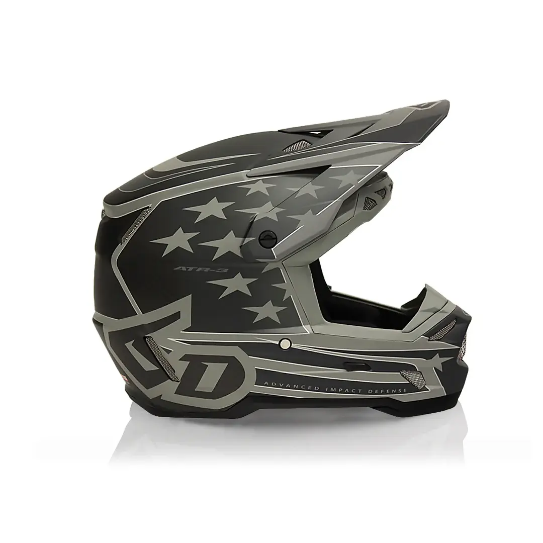 6D ATR-3  Patriot  MOTOCROSS helmet 