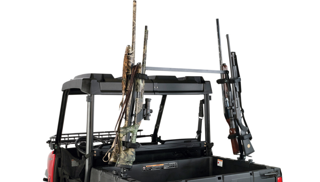 Hunting and sporting clays gun caddy , Rack