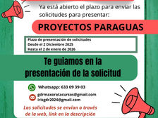 CONVOCATORIA PROYECTOS PARAGUAS 2025