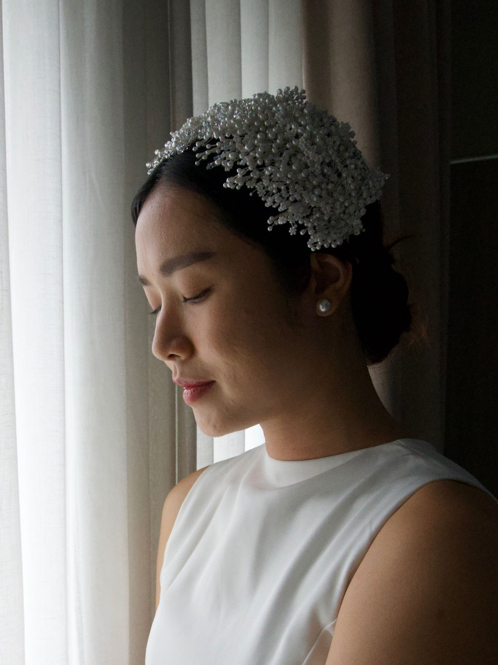 Thumbnail: NACRE | Bride Pearl Headband