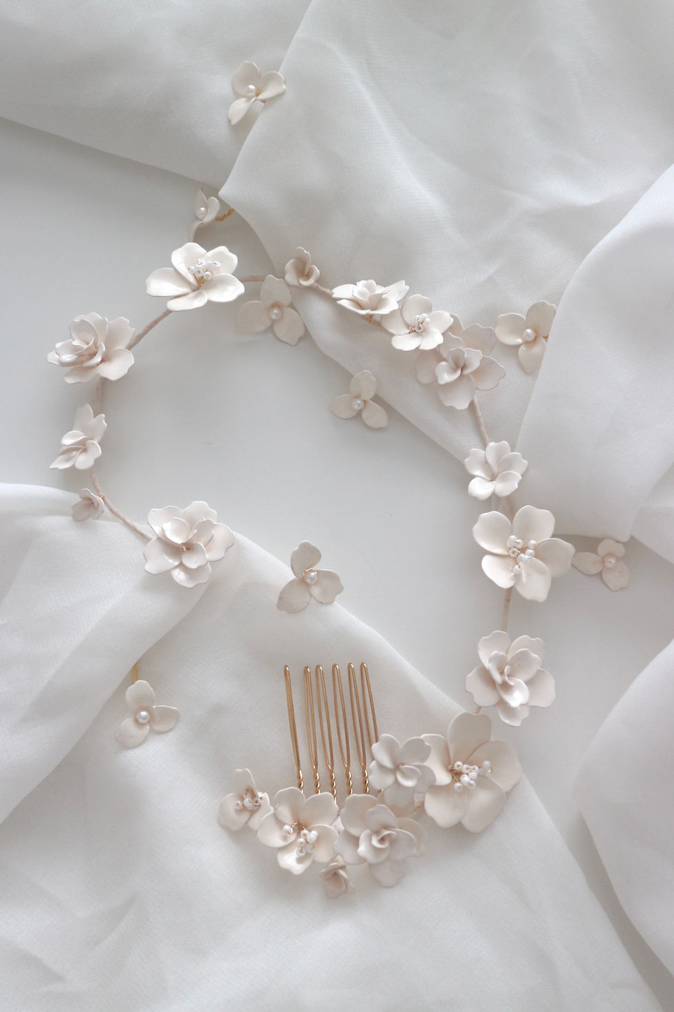 Thumbnail: MARMIA | Flower Bridal Headpiece
